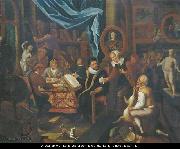 Thomas Girtin The collector of tithes oil painting reproduction